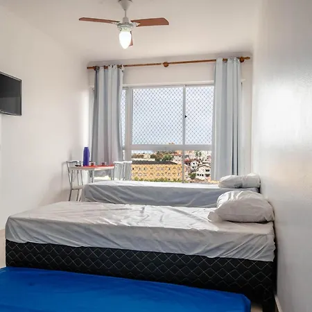 Apartamento, Ate 4 Pessoas,20 Metros Da Praia Do Sonho, Pe Na Areia,100 Mb Wi-Fi Itanhaem Exterior photo