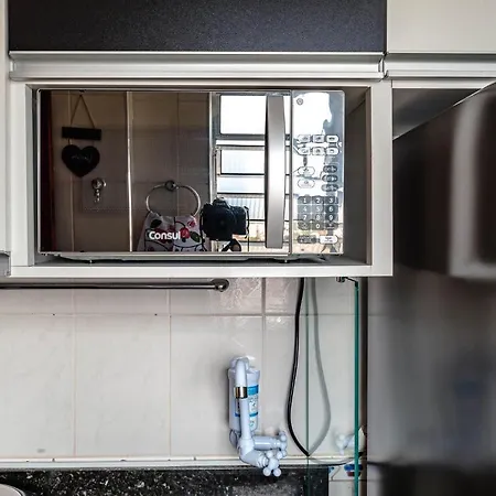 Apartamento, Ate 4 Pessoas,20 Metros Da Praia Do Sonho, Pe Na Areia,100 Mb Wi-Fi Itanhaem Exterior photo
